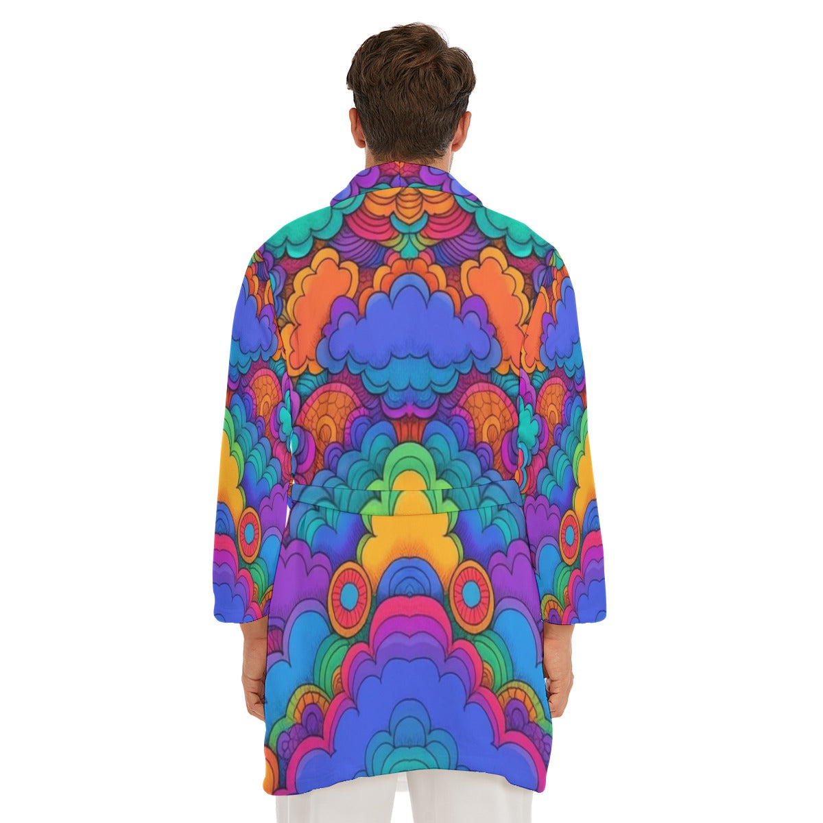 Men's Borg Fleece Robe