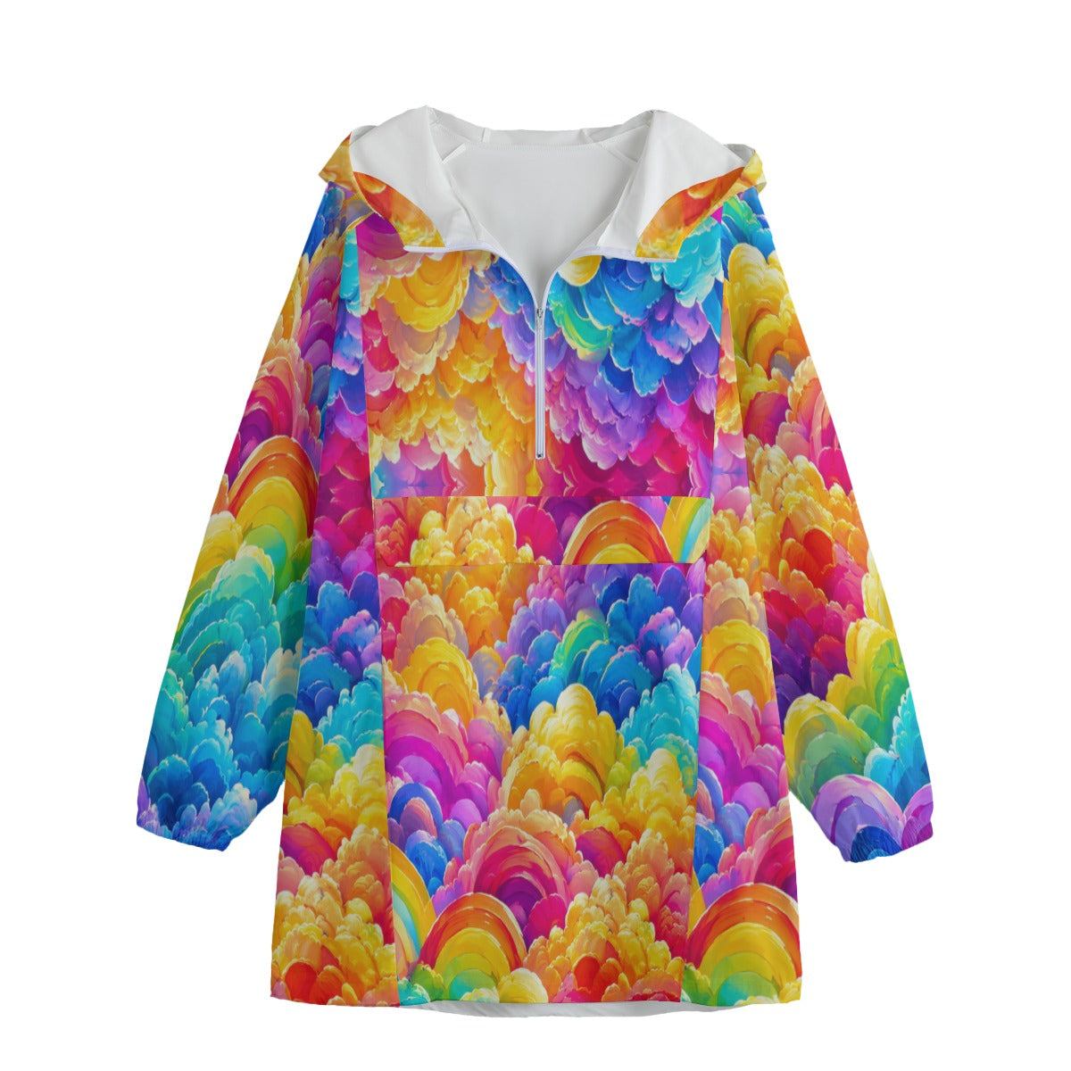 Unisex Windbreaker Long Jacket