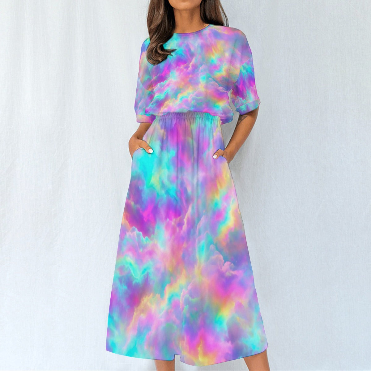 Women's Elastic Waist Dress
