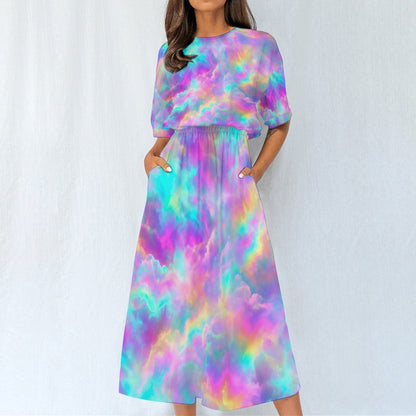 Women's Elastic Waist Dress