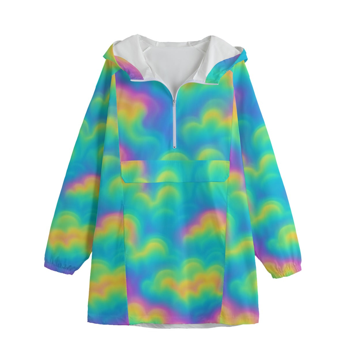 Unisex Windbreaker Long Jacket