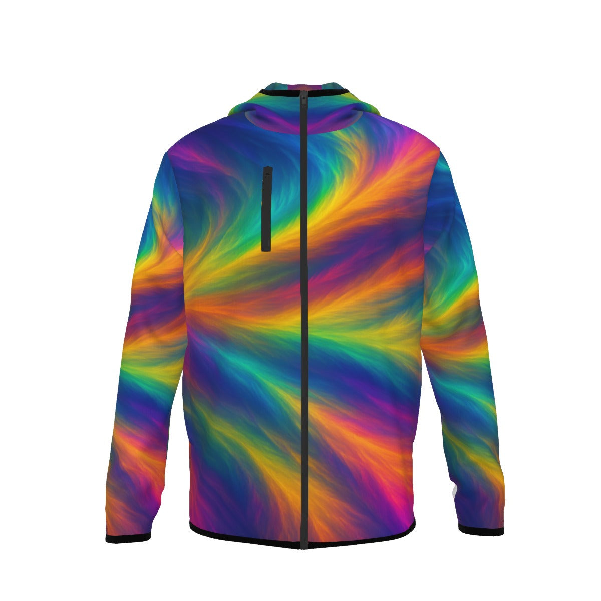 Men's Stylish Hoodie with Thumb Hole Design - view 1