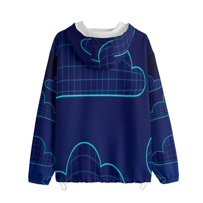 Unisex Pullover Jacket With Zipper Closure