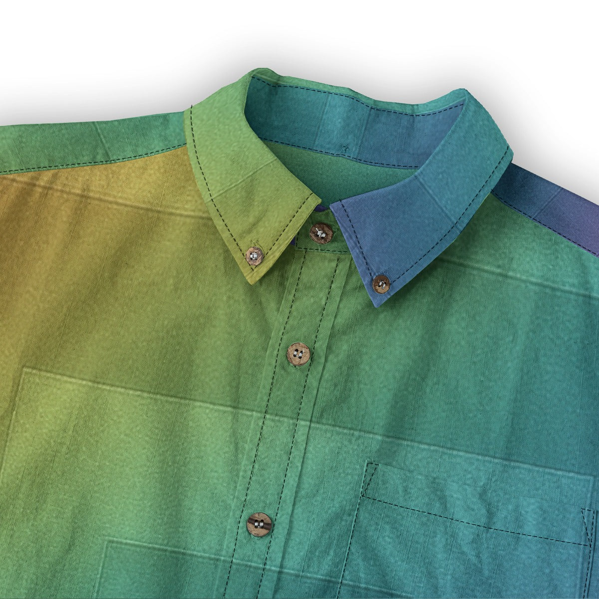 Men's Casual Lapel Long Sleeve Shirt|125GSM Cotton