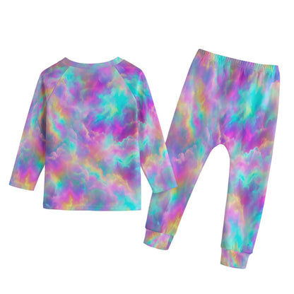 Kid's Knitted Fleece Set
