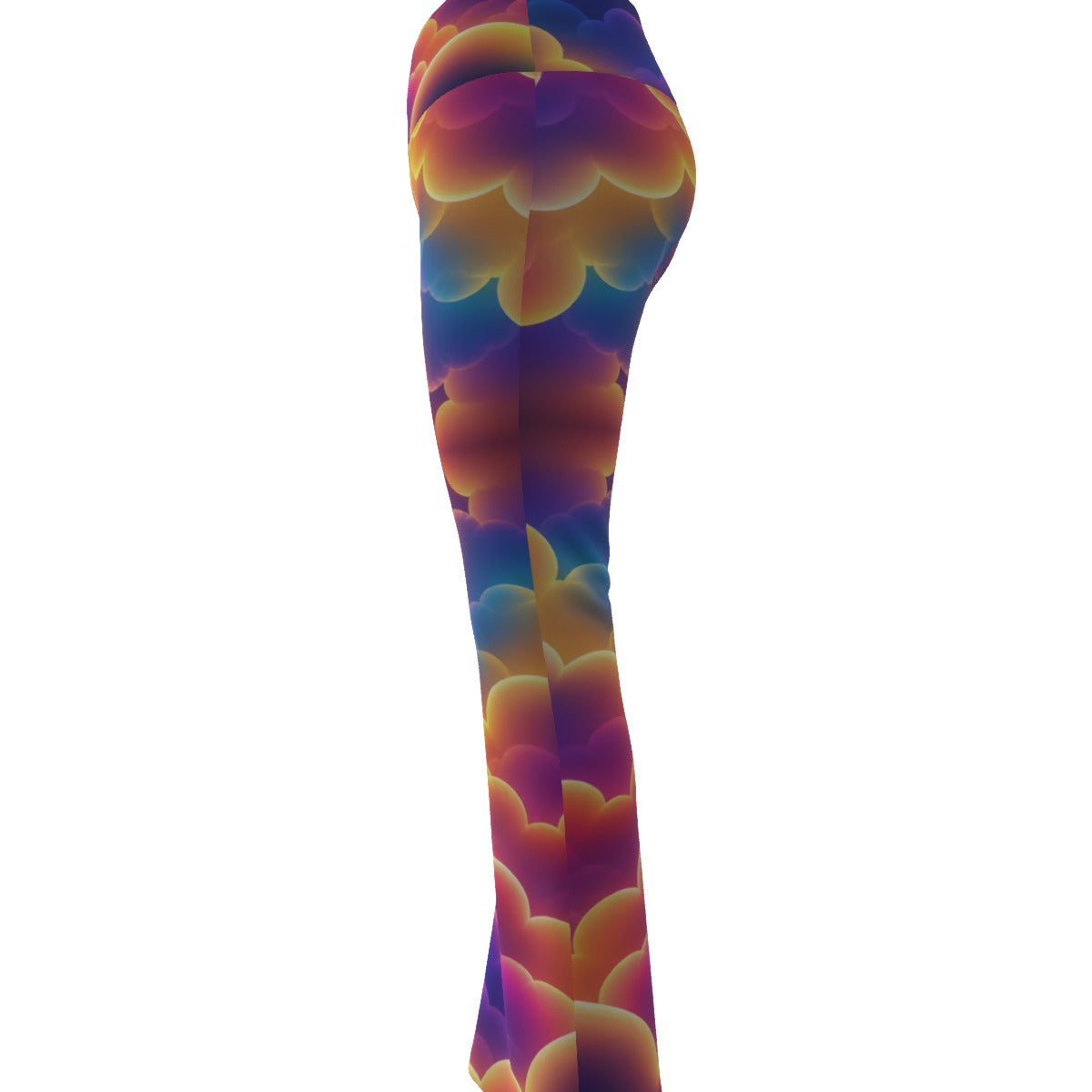 All-over print Women's Flare Yoga Pants