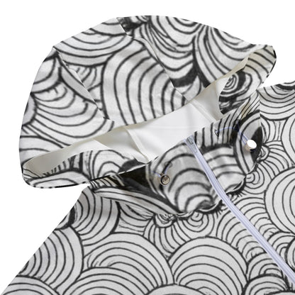 Unisex Pullover Jacket With Zipper Closure