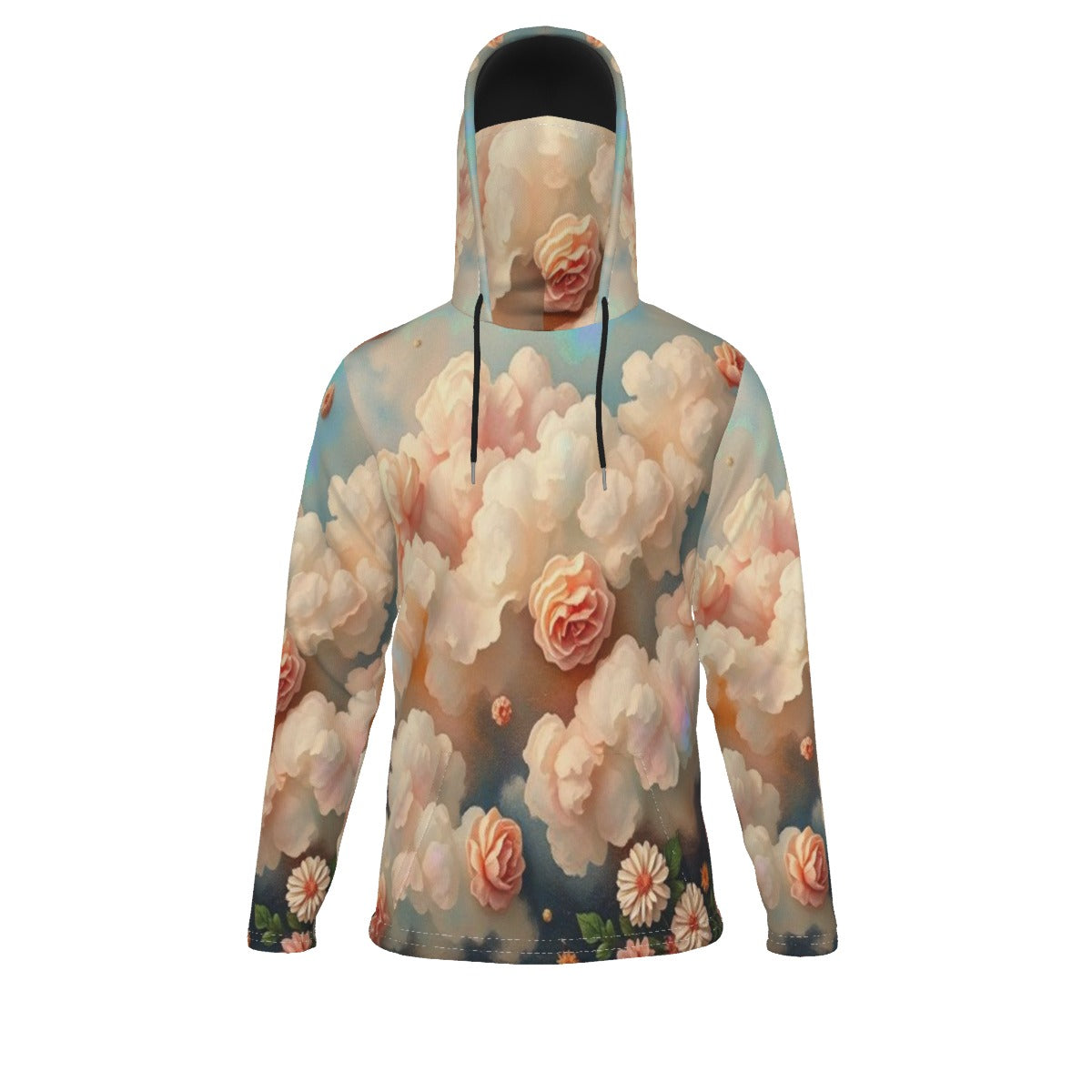 Men's Pullover Hoodie With Mask - view 1