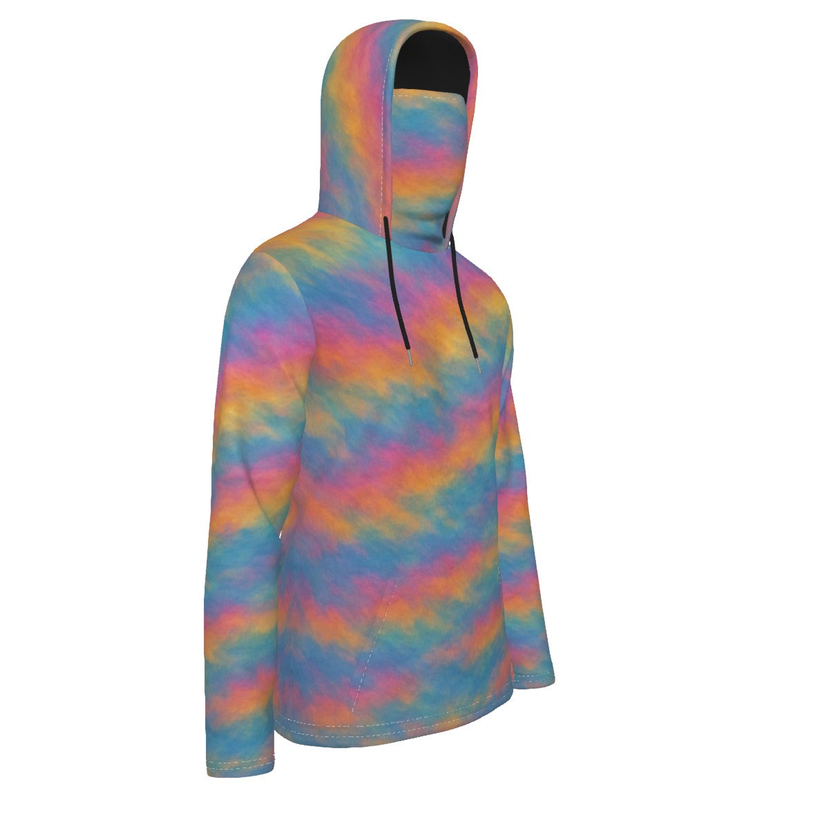 Men's Pullover Hoodie With Mask - view 4