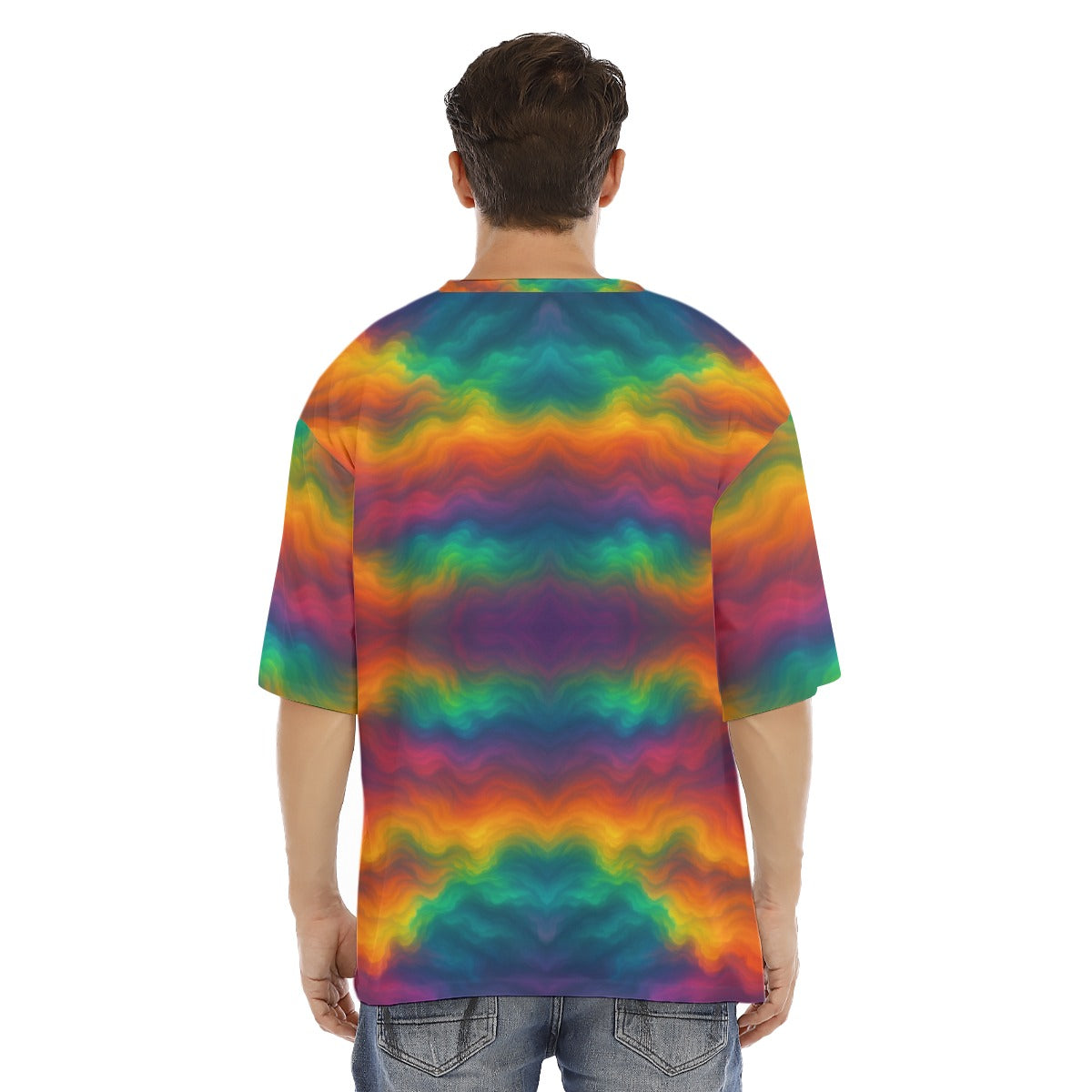 Men's Drop Shoulder T-shirt With Short Sleeve