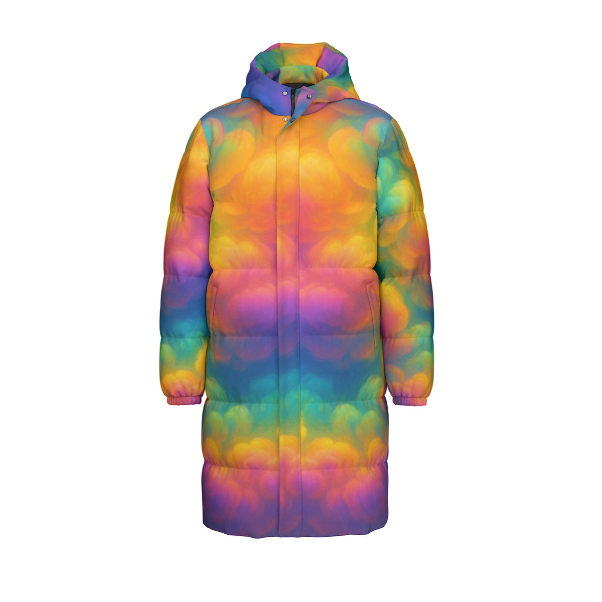 Unisex Long Down Jacket