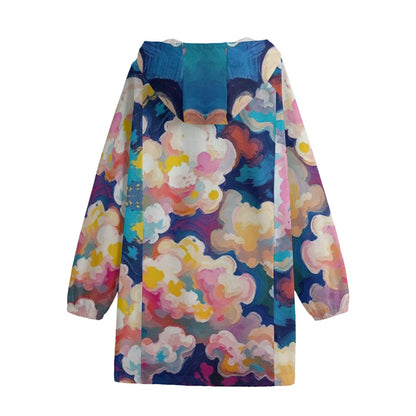 Unisex Windbreaker Long Jacket