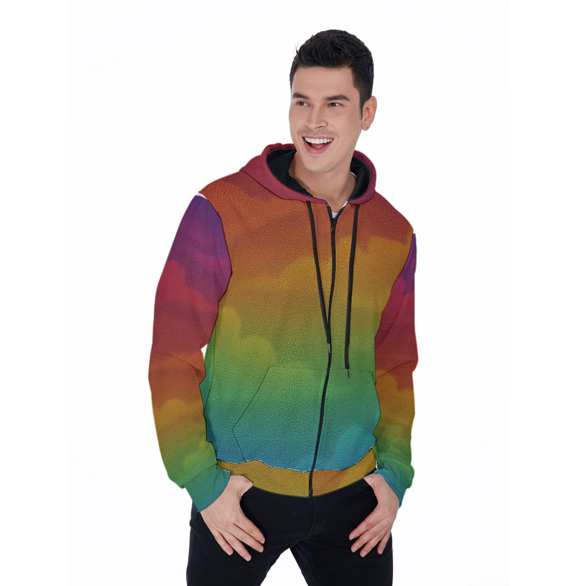 Men's Mirco Fleece Zip Up Hoodie