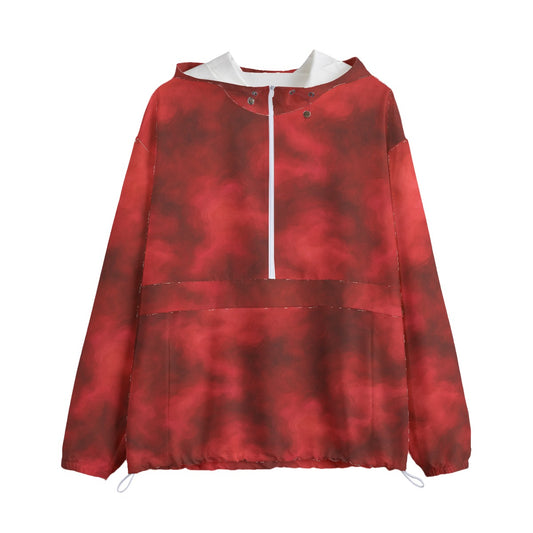 Unisex Pullover Jacket With Zipper Closure