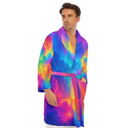Men's Borg Fleece Robe