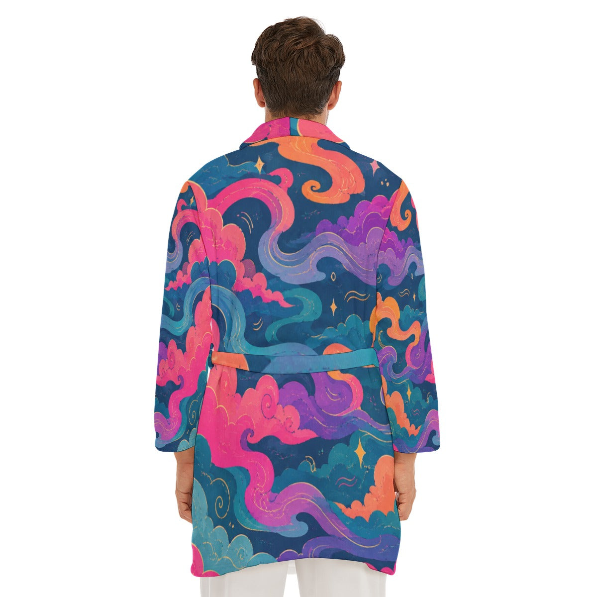 Men's Borg Fleece Robe by O’Nimbus – view 4