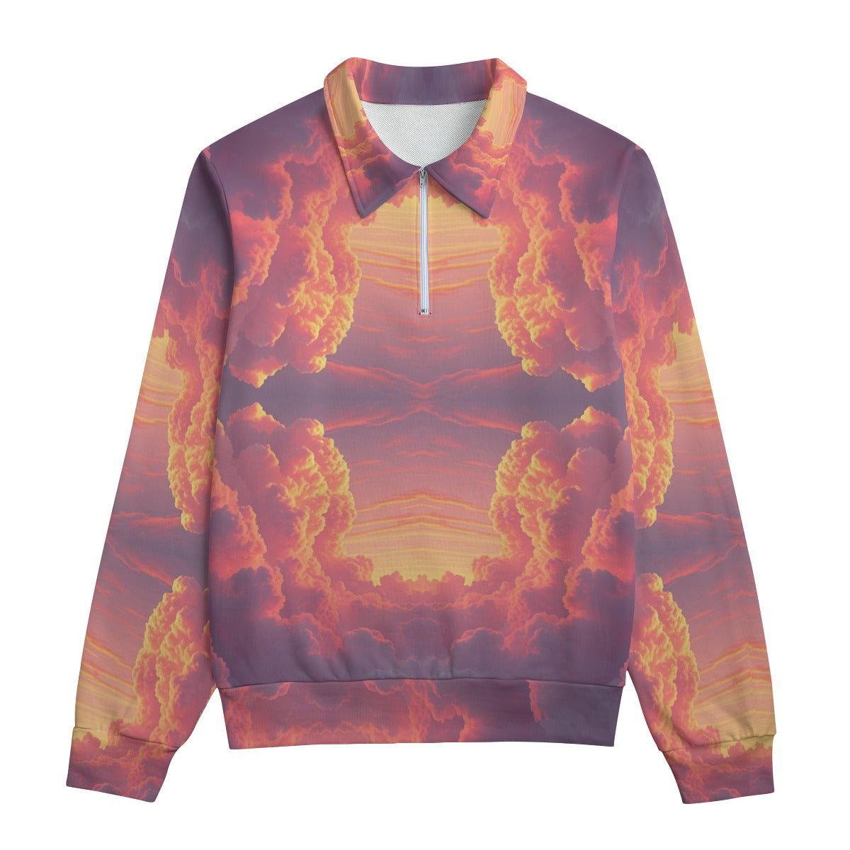 Unisex Lapel Sweatshirt | 310GSM Cotton