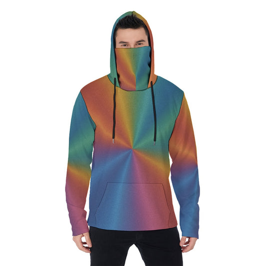 Men's Heavy Fleece Hoodie With Mask