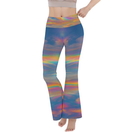 Women's Reversible High-Waisted Yoga Pants