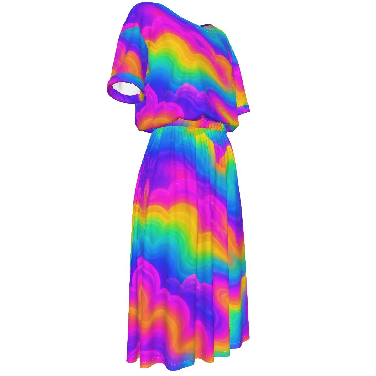 Women's Elastic Waist Dress