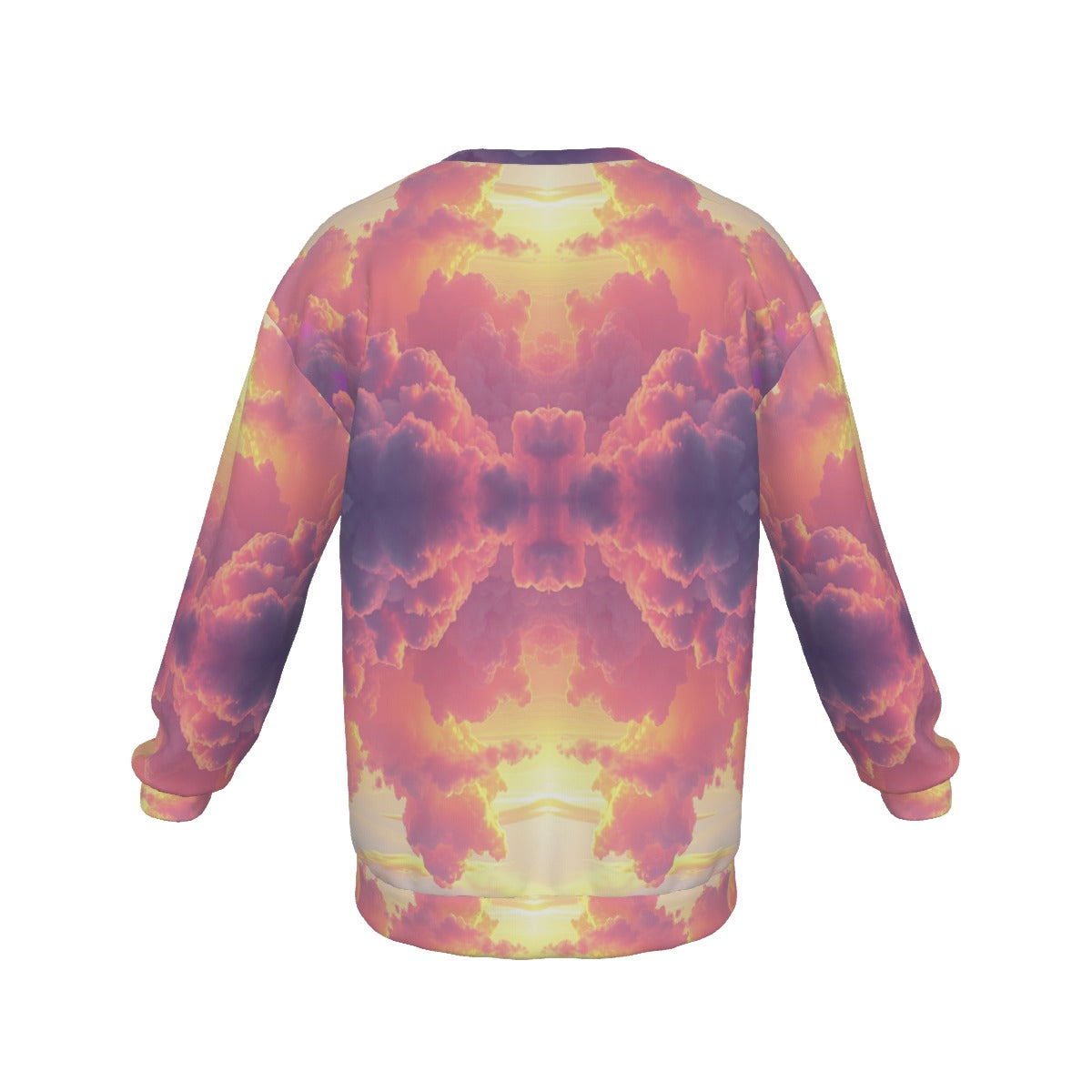 Men's Drop Shoulder Round Neck Long-Sleeved Sweatshirt