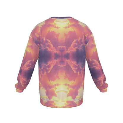 Men's Drop Shoulder Round Neck Long-Sleeved Sweatshirt