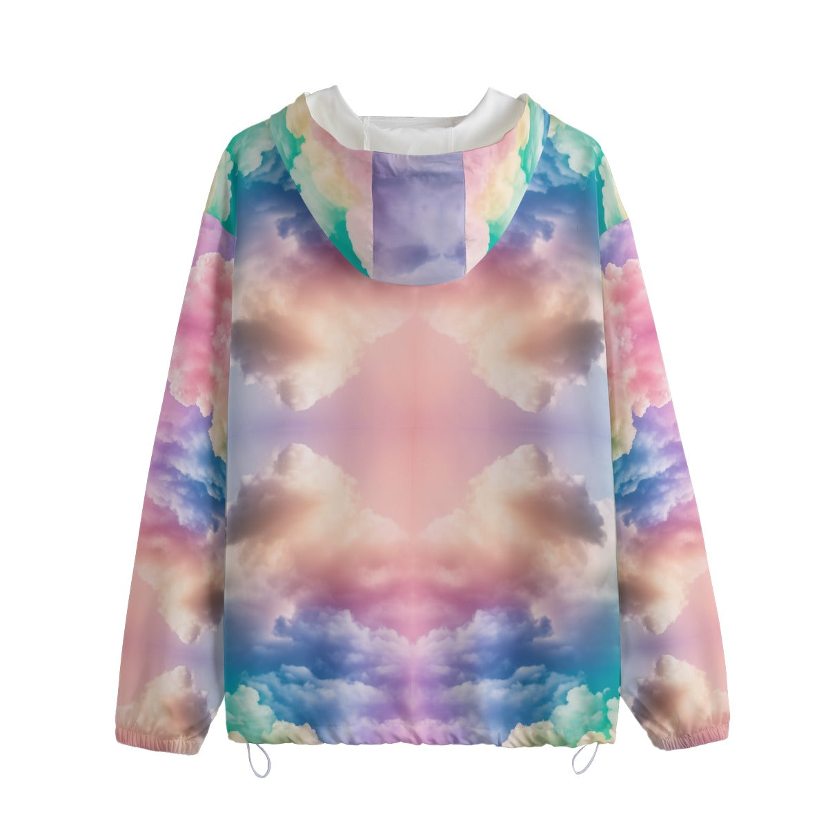 Unisex Pullover Jacket With Zipper Closure