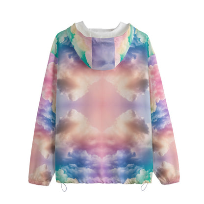Unisex Pullover Jacket With Zipper Closure
