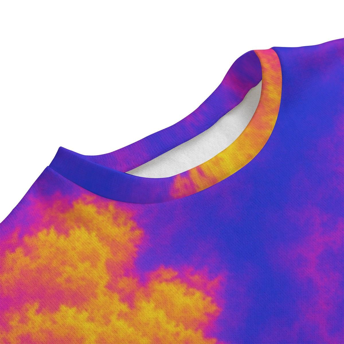 Unisex Drop-shoulder Knitted Fleece Sweater - view 3