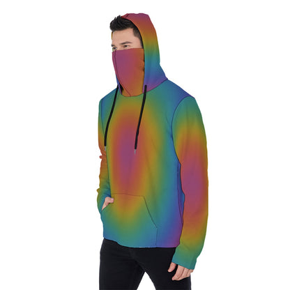 Men's Heavy Fleece Hoodie With Mask