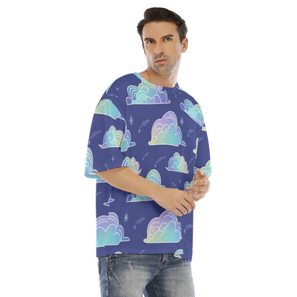 Men's Drop Shoulder T-shirt With Short Sleeve