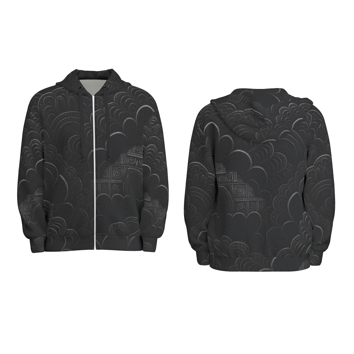 Unisex Zip Hooded Sweatshirt