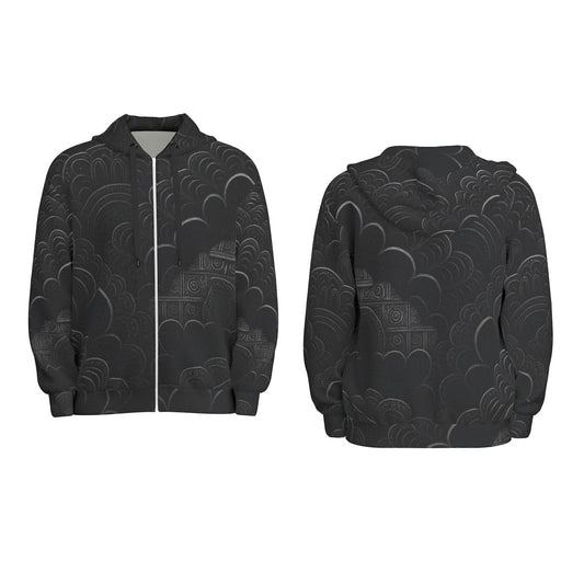 Unisex Zip Hooded Sweatshirt