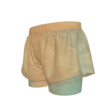 Unisex Sports Lined Shorts