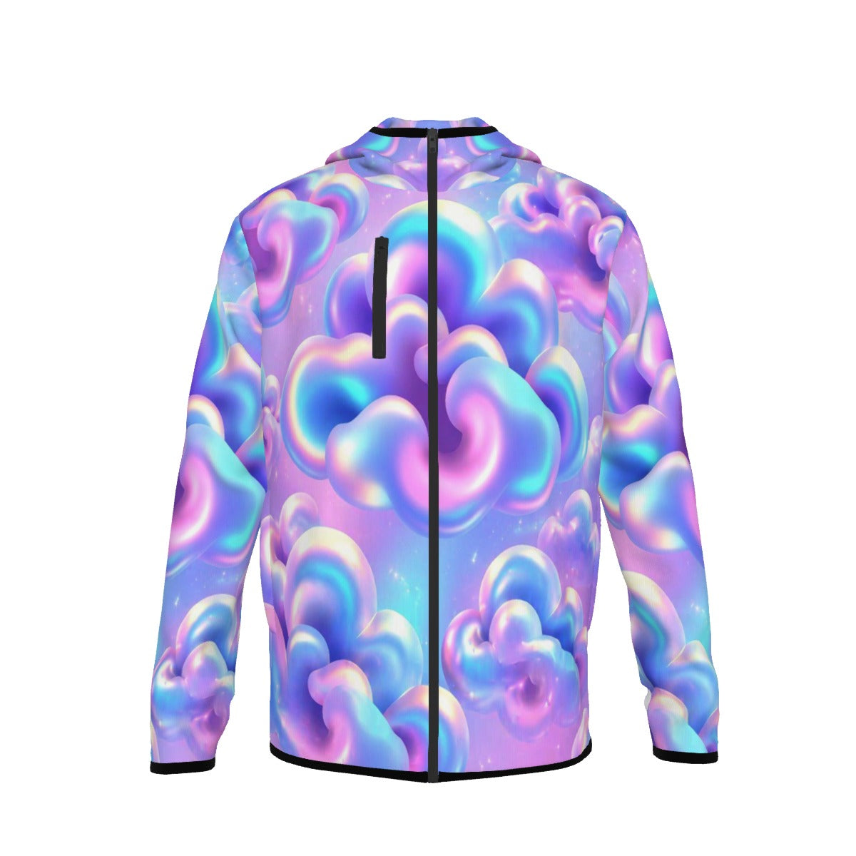 Men's Stylish Hoodie with Thumb Hole Design - view 1