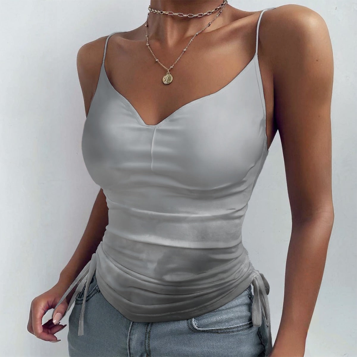 Unisex Drawstring Camisole