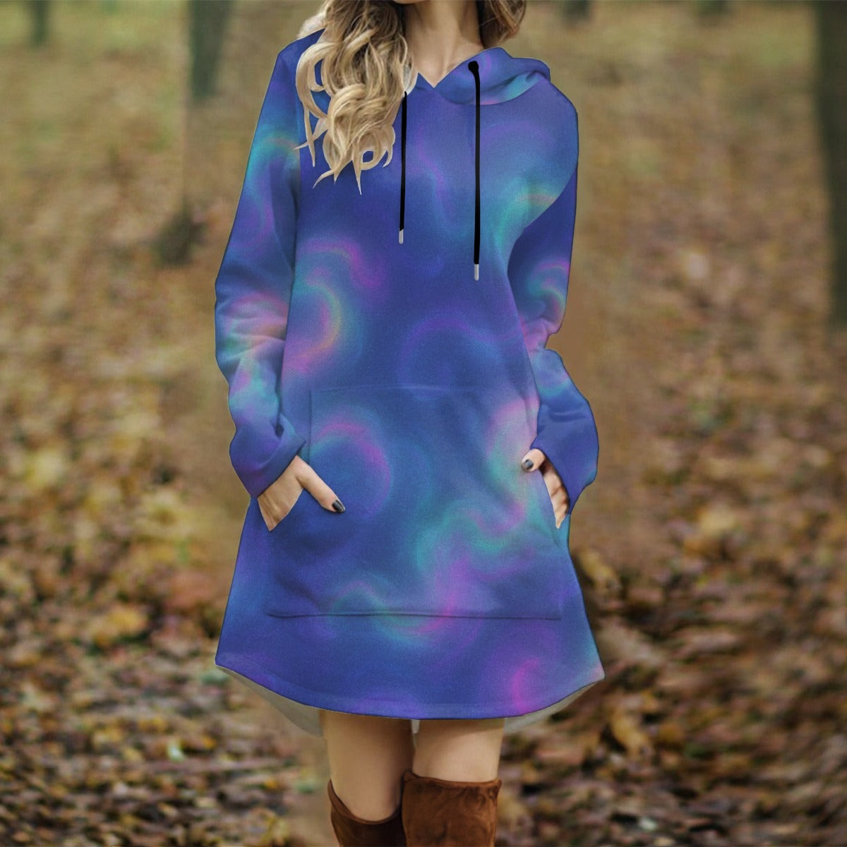 Women's Longline Hoodie Dress