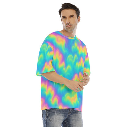 Men's Drop Shoulder T-shirt With Short Sleeve