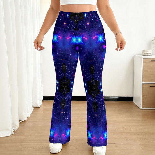 All-over print Women's Flare Yoga Pants