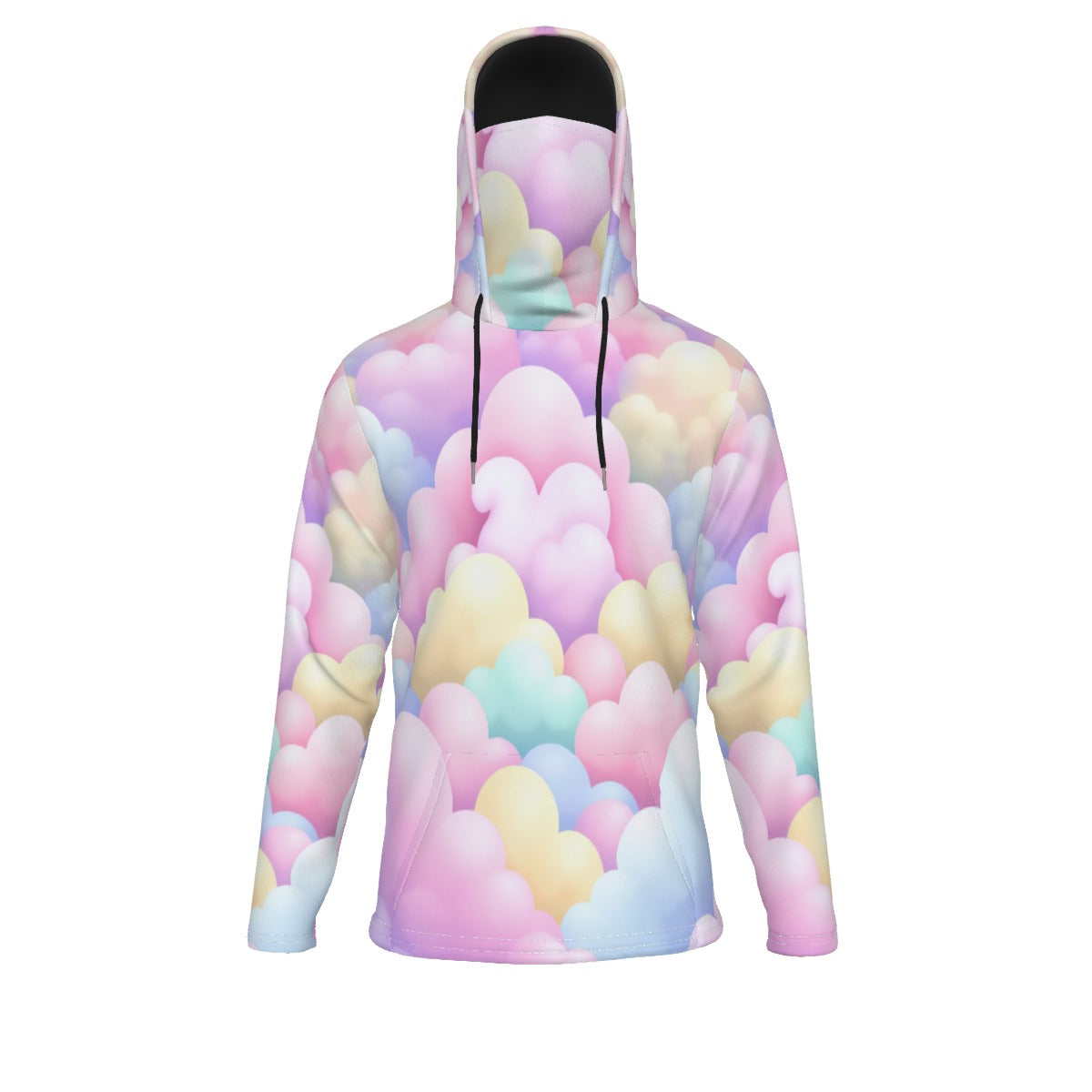 Men's Pullover Hoodie With Mask - view 1