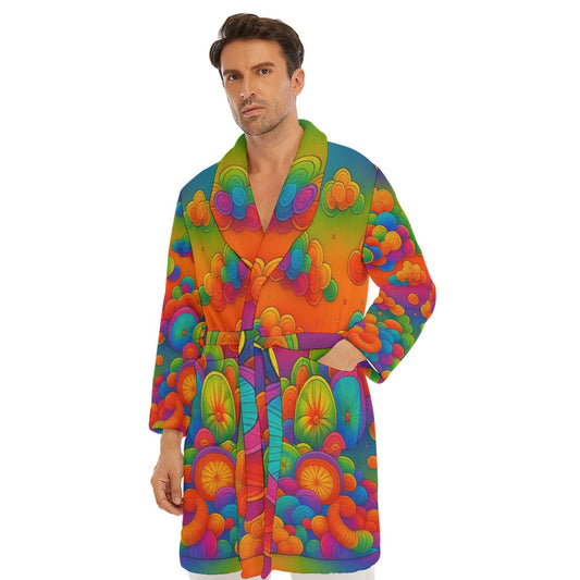 Men's Borg Fleece Robe
