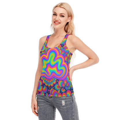 Women's Racer Vest | 190GSM Cotton