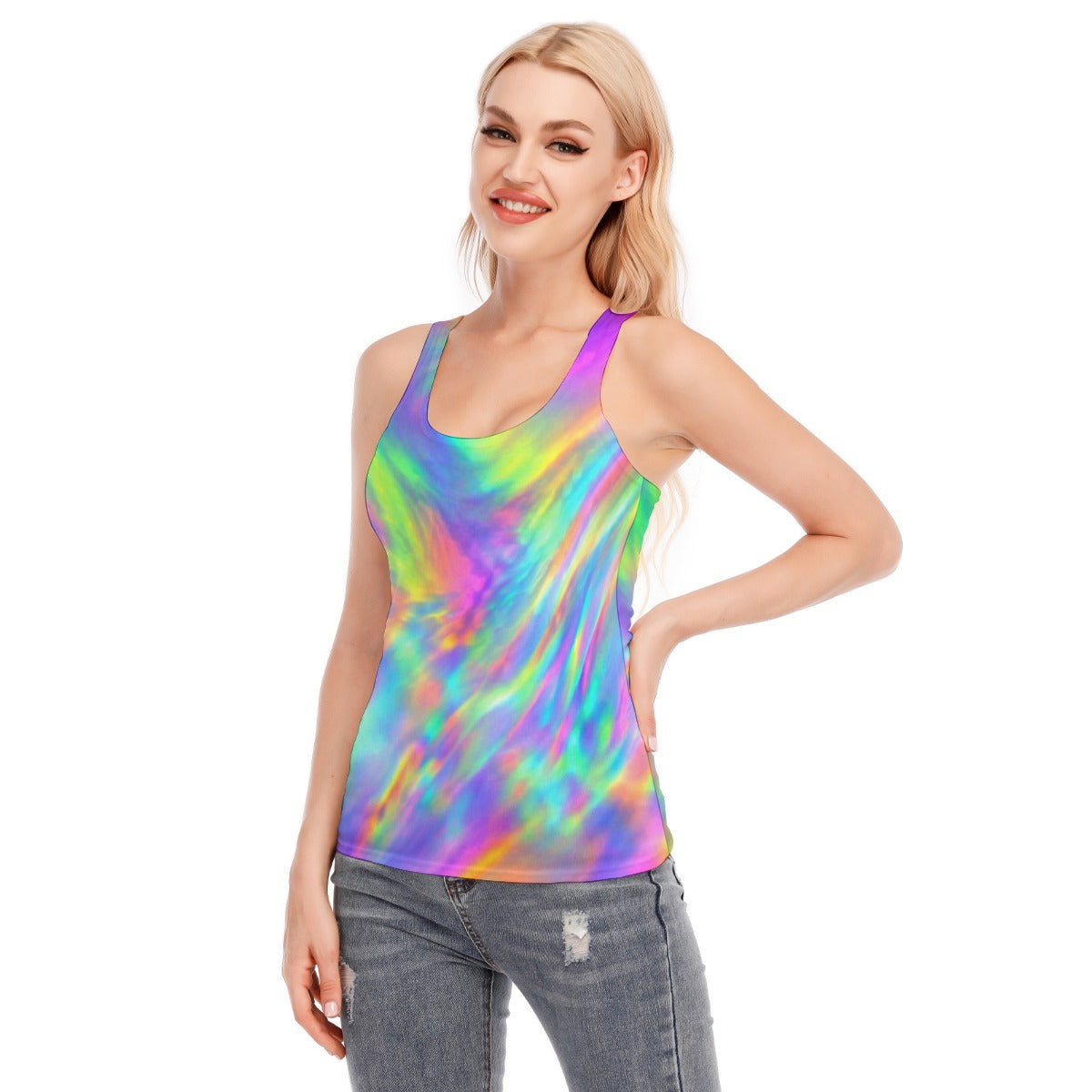 Women's Racer Vest | 190GSM Cotton