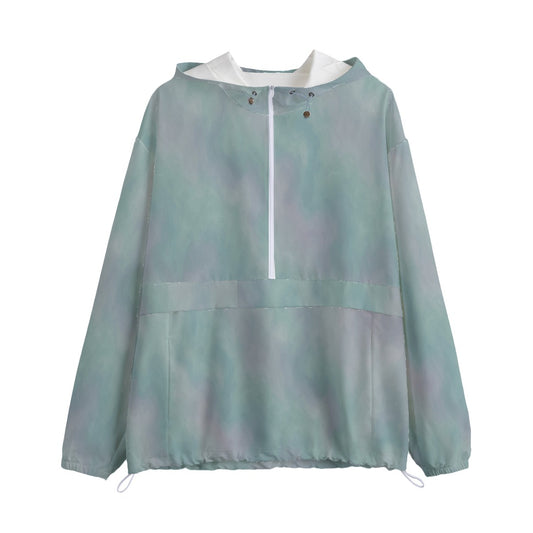 Unisex Pullover Jacket With Zipper Closure