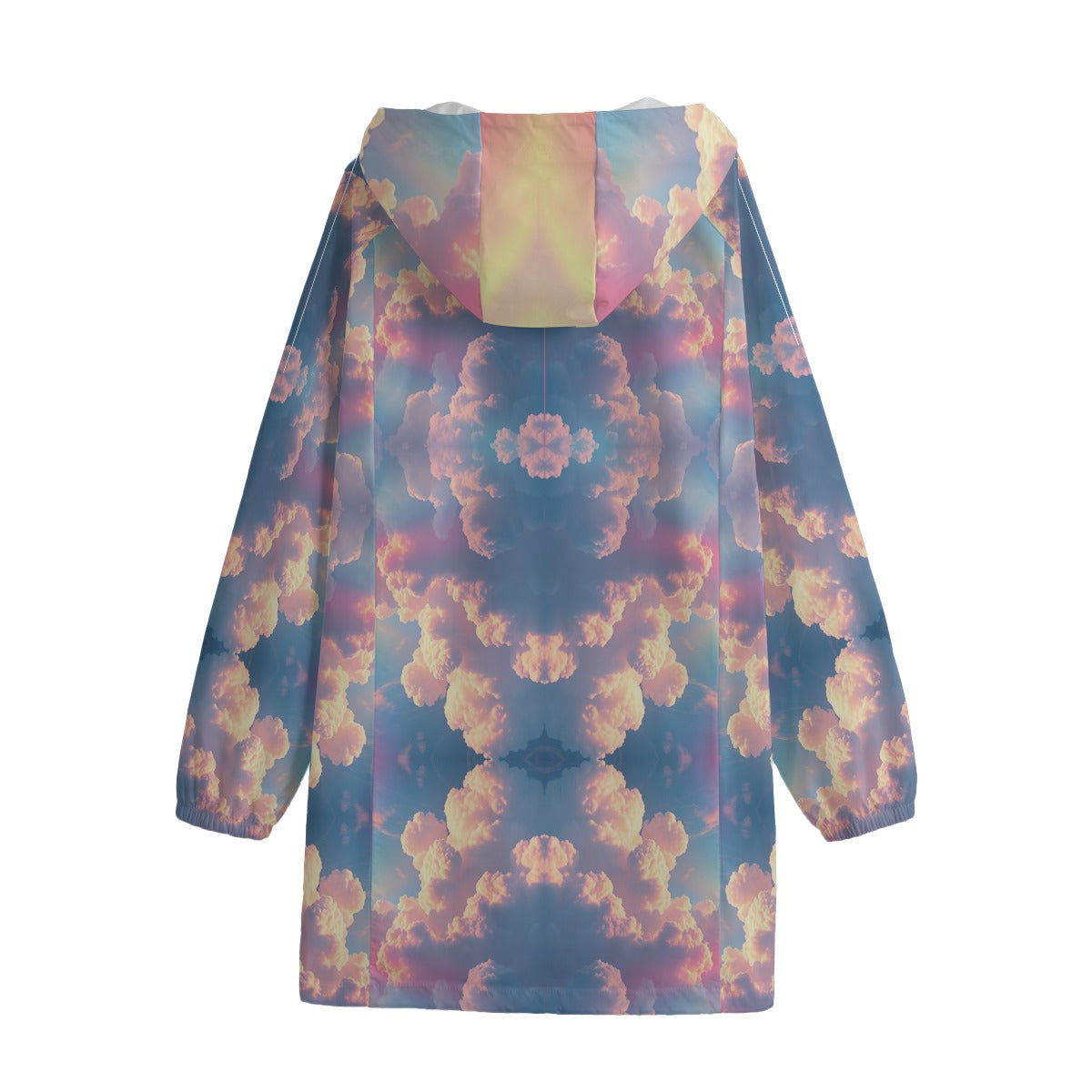 Unisex Windbreaker Long Jacket