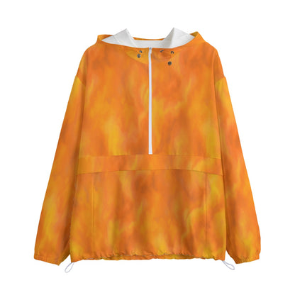 Unisex Pullover Jacket With Zipper Closure