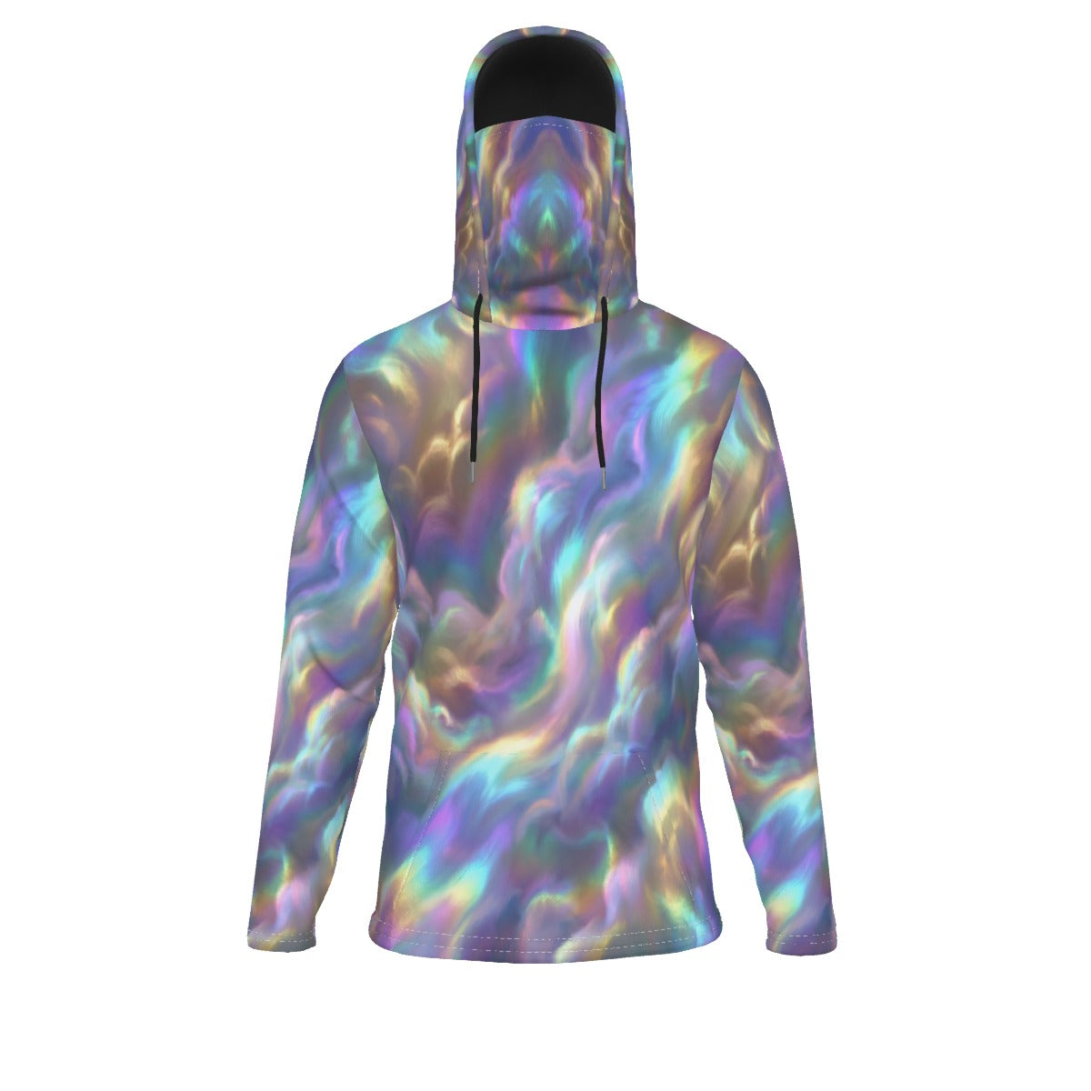 Men's Pullover Hoodie With Mask - view 1