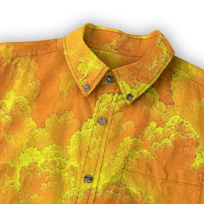 Men's Casual Lapel Long Sleeve Shirt|125GSM Cotton