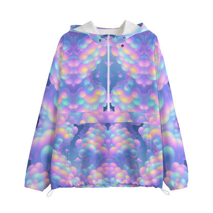 Unisex Pullover Jacket With Zipper Closure