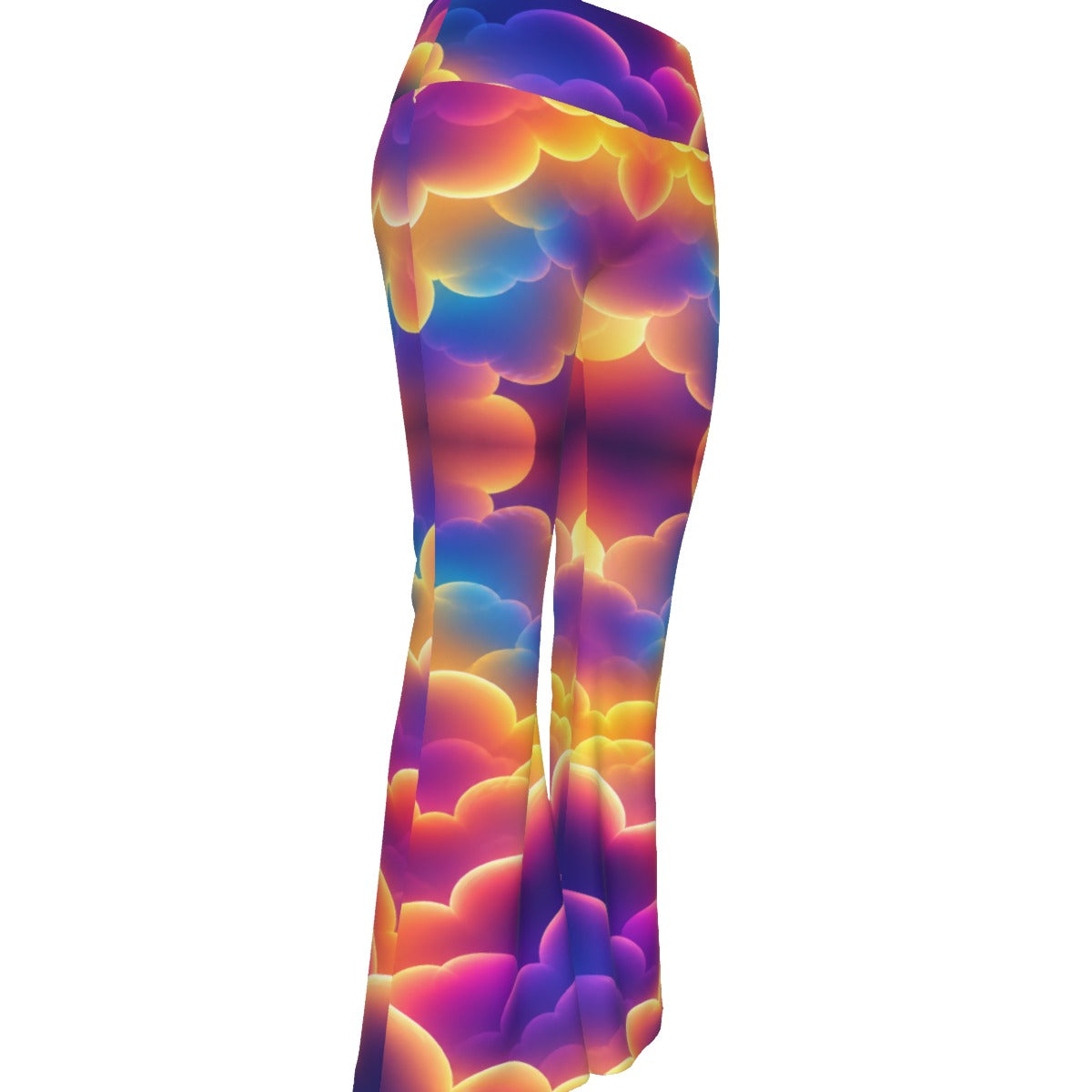 All-over print Women's Flare Yoga Pants
